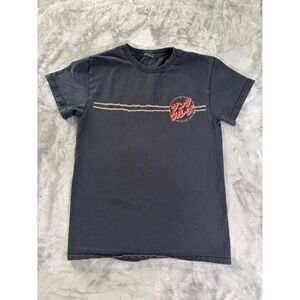 Santa Cruz Godzilla Japanese Logo Mens S Black T-Shirt Short Sleeve